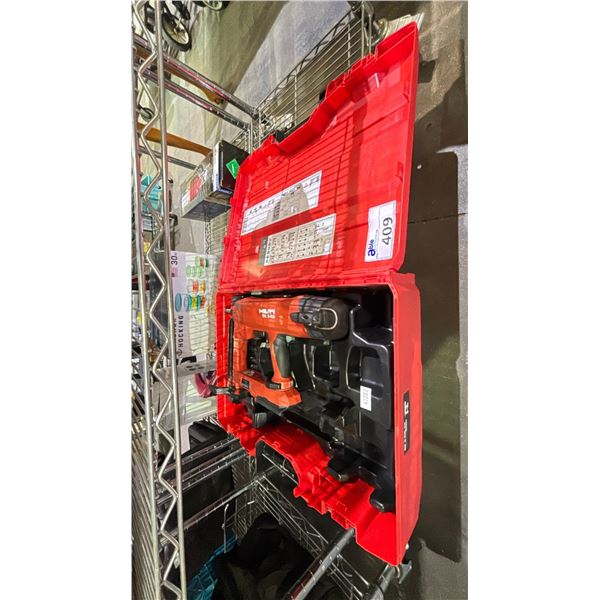 HILTI BX3-22 CORDLESS CONCRETE NAILER WITH BATTERY & CASE (NO CHARGER)