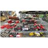 Image 1 : *TESTED WORKING* SHELF OF ASSORTED CORDLESS MILWAUKEE TOOLS INCLUDING; GRINDER, PRUNING SHEAR,