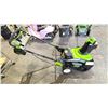 Image 2 : GREENWORKS PRO CORDLESS SNOW THROWER WITH 1 BATTERY (NO CHARGER, UNKNOWN WORKING CONDITION)