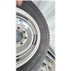 Image 2 : SET OF 4 NOKIAN HAKKAPELINTA  LT 245/75R16 120/116 Q TIRES MOUNTED ON 8 BOLT METAL RIMS