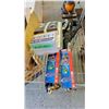 Image 2 : SHELF OF ASSORTED ITEMS INCLUDING; HD UDAL TUNER DVR, FITTERS WITH GLASS GLOBE & CAST GUARD,