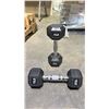 Image 1 : PAIR OF 10LB DUMBBELLS