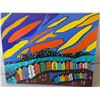 Image 1 : FOLK ART by Ron Smallwood titled "ROW HOMES"