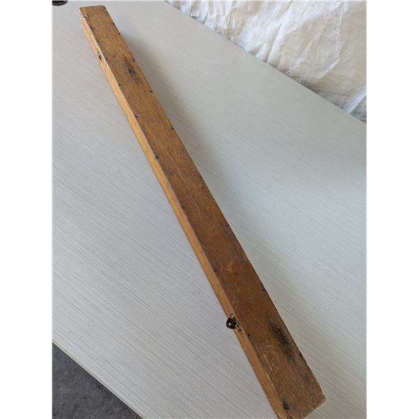 ANTIQUE 5' Fishing rod in wooden box