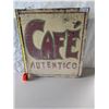 Image 2 : CAFE AUTHENTICO (24"X26") Sign