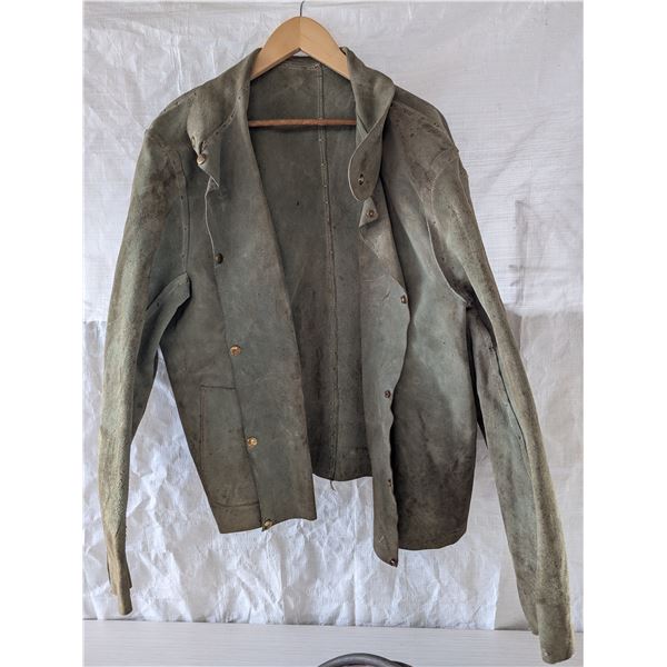 WELDING LEATHER JACKET Size XL