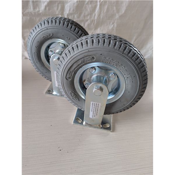 CASTER WHEELS 8"
