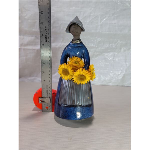 BLUE CERAMIC WOMEN by Elsi Bourelius