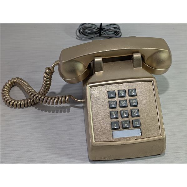 VINTAGE SASKTEL The Gold Phone