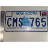 Image 2 : 1995 NOVA SCOTIA License plate