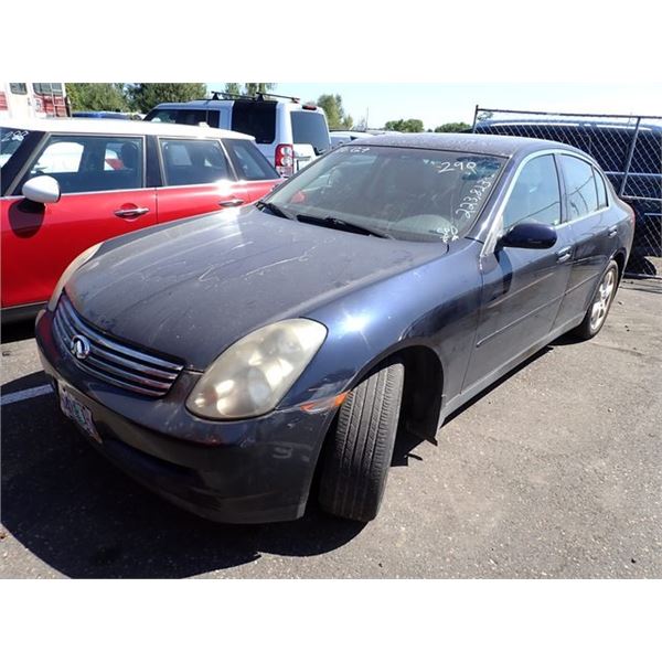 2004 Infiniti G25x