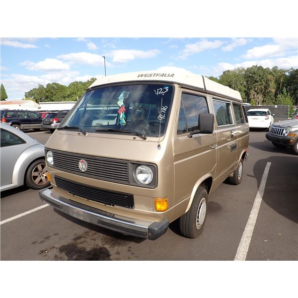 1985 Volkswagen Westfalia
