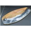 Image 1 : 20" Long Charcutier Board Made from wood and resin art design