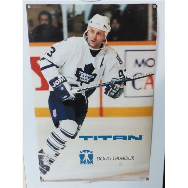 Doug Gilmour Toronto Maple Leafs Titan Poster 22" x 34"