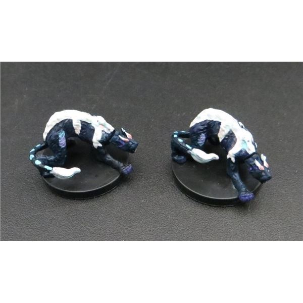 2 D&D Pre-Painted Mini Figures Dwoemercat