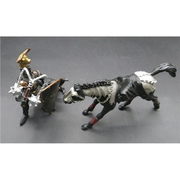 Papo Medieval Master Bull Knight Figure & Horse