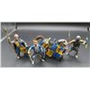 Image 1 : Schleich Medieval Fighters, Guards Tournament Horse & Papo King Richard Figure