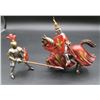 Image 2 : Schleich Medieval Tournament Horse & 2 Knights