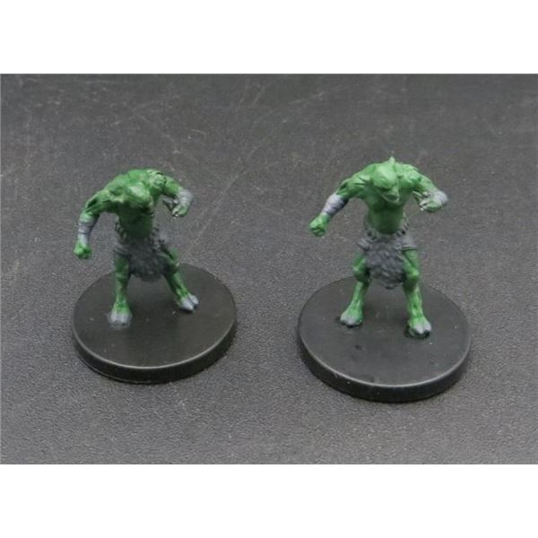 2 D&D Pre-Painted Mini Figures Leng Ghoul