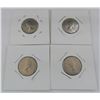 Image 2 : 4x Canadian Nickels 1962
