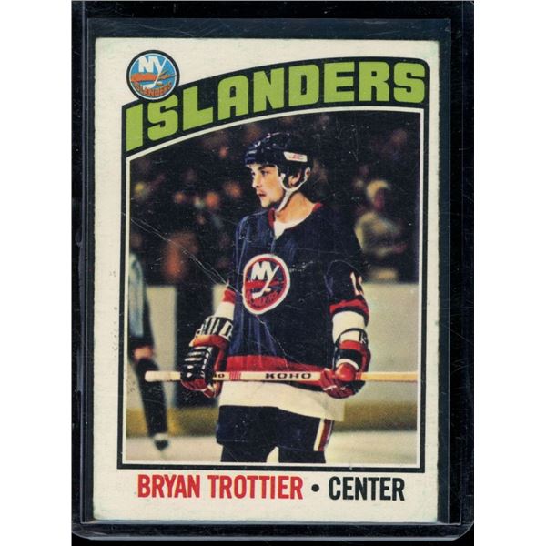 1976-77 O-Pee-Chee #115 Bryan Trottier RC BV $70