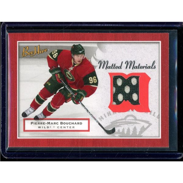 2005-06 Beehive Matted Materials #MMPB Pierre-Marc Bouchard