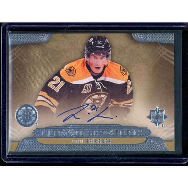 2013-14 Ultimate Collection Ultimate Signatures #USLE Loui Eriksson