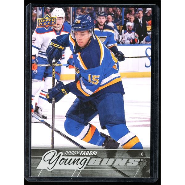 2015-16 Upper Deck Oversized #229 Robby Fabbri YG