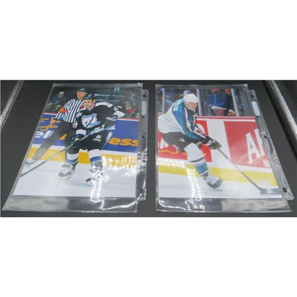 2 Drew Bannister 8x10 Hockey Photos