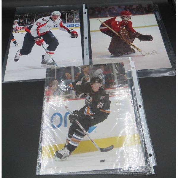 3 Washington Capitals 8x10 photos Justin Schultz & Sergei Varlamov