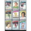 Image 1 : 1976-77 OPC O-Pee-Chee Lot Of 9 Vintage Cards Various Teams & Players
