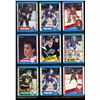 Image 1 : 1989-90 OPC O-Pee-Chee Lot Of 9 Vintage Cards Various Teams & Players