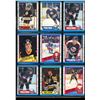 Image 1 : 1989-90 OPC O-Pee-Chee Lot Of 9 Vintage Cards Various Teams & Players