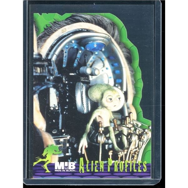 1997 Inkworks Men in Black Alien Profiles #P4 Rosenberg