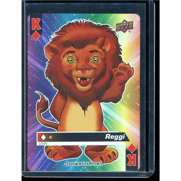 2021 Upper Deck Goodwin Champions Playing Cards #KINGDIAMONDS Reggi