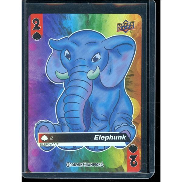 2021 Upper Deck Goodwin Champions Playing Cards #2SPADES Elephunk