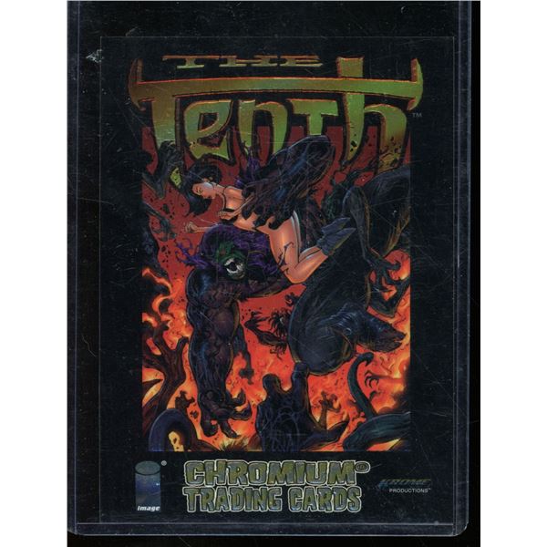 The Tenth 4x6 Chromium Promo Trading Card Promo Card