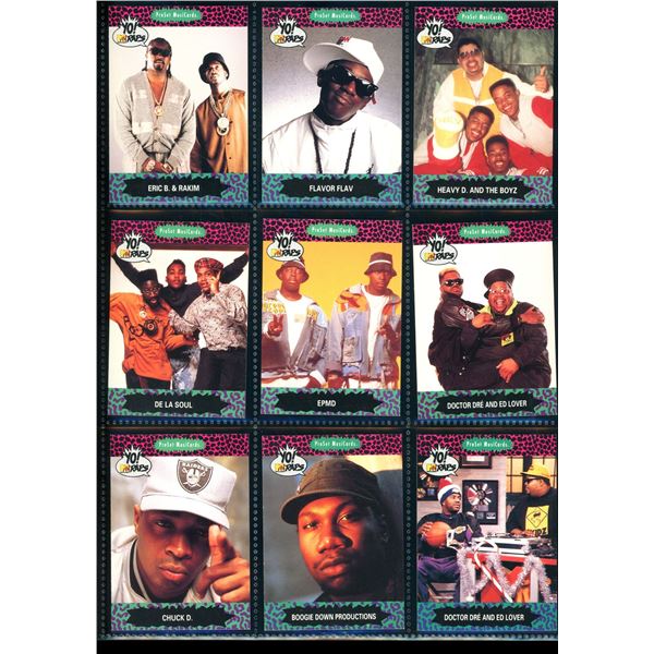 Lot of 9 Various Music Star Collector Cards