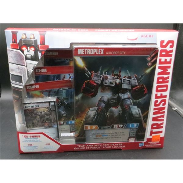 New Transformers Metroplex 40 Card Deck For 1 Player