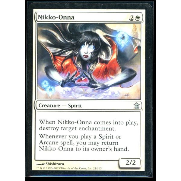 Magic the Gathering Nikko-Onna Saviors of Kamigawa