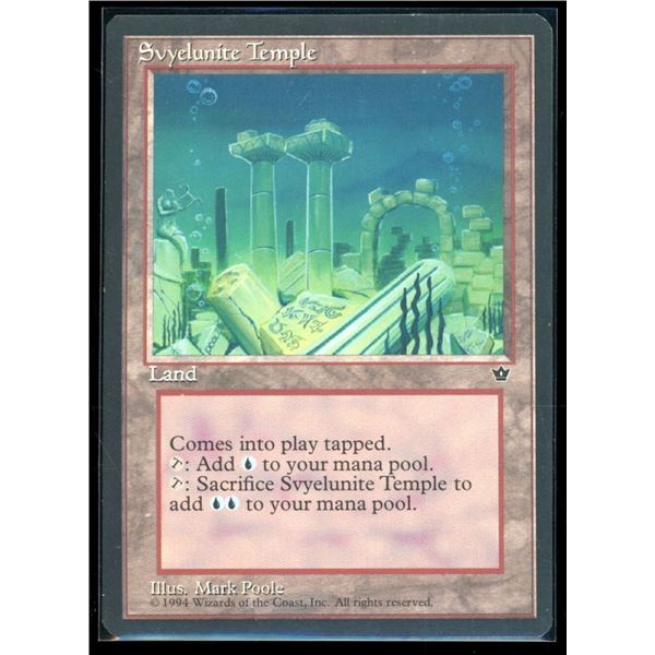 Magic the Gathering Svyelunite Temple Fallen Empires