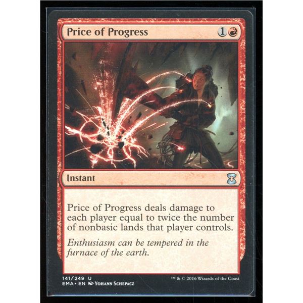 Magic the Gathering Price of Progress Eternal Masters