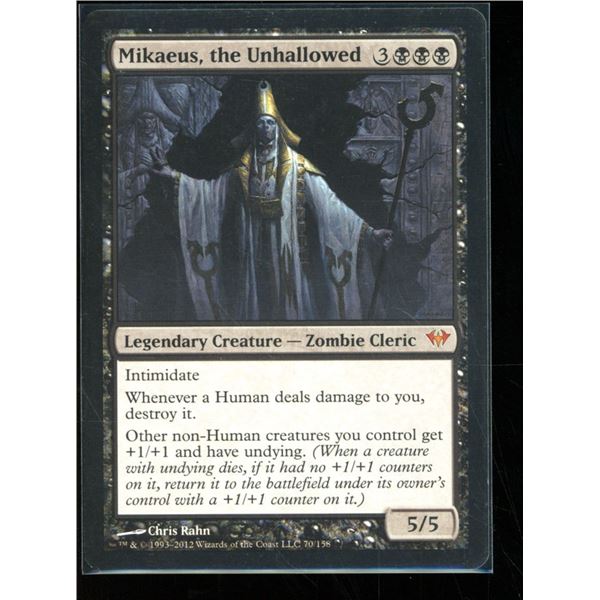 Magic the Gathering Mikaeus, the Unhallowed Dark Ascension