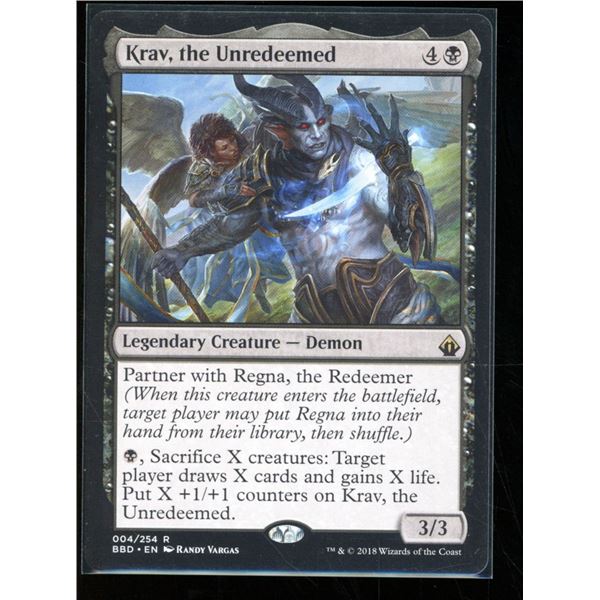 Magic the Gathering Krav, the Unredeemed Battlebond