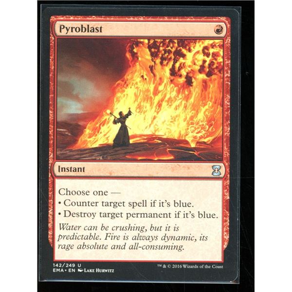 Magic the Gathering Pyroblast Eternal Masters