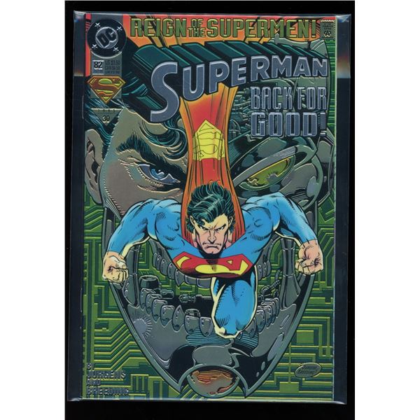 DC Superman Back For Good #82 Chromium Cover