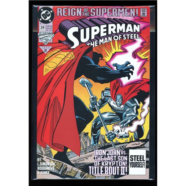 DC Superman The Man Of Steel #24