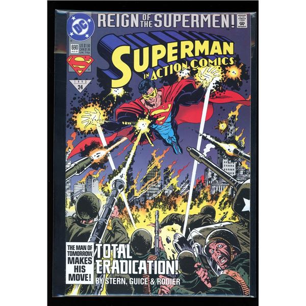 DC Superman In Action Comics #690
