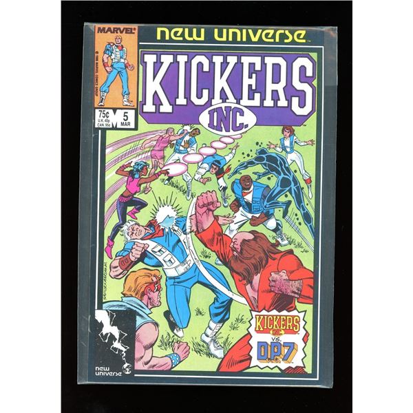 Marvel New Universe Kickers Inc #5