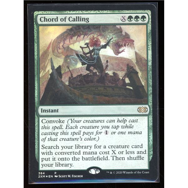 Magic the Gathering Chord of Calling FOIL Double Masters